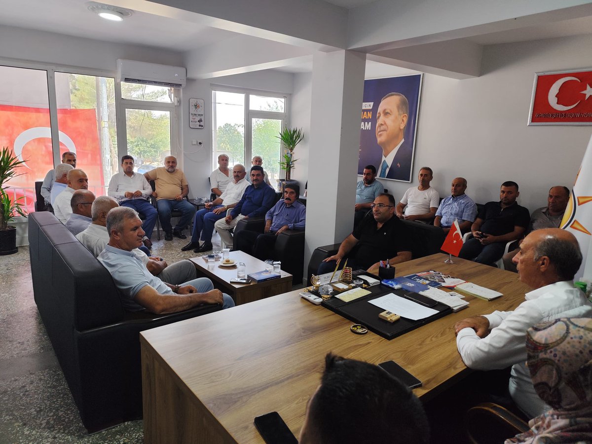 İlçe Başkanımız Hasan Okay başkanlığında, İlçe Koordinatörümüz Akif Aydın’ın katılımıyla haftalık yönetim kurulu toplantımızı tüm teşkilatımızla birlikte gerçekleştirdik. 

Hayırlara vesile olsun. 

<a href="/AvukatErsanAksu/">Ersan AKSU🇹🇷</a> 
<a href="/fnasiroglu/">Ferhat NASIROĞLU</a> 
<a href="/SansiHuseyin/">Hüseyin Şansi</a> <a href="/hasanokay72/">Hasan okay</a> <a href="/Veysel3472has/">Veysel</a>