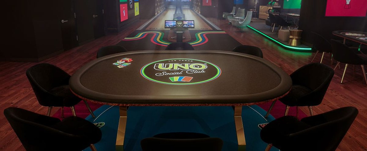 🇺🇸♠️♦️FLASH | Las Vegas a désormais une suite dédiée au jeu UNO dans un casino. C’est le UNO Social Club, développé par Mattel, qui prévoit d’ouvrir d’autres clubs dans plusieurs villes des États-Unis.