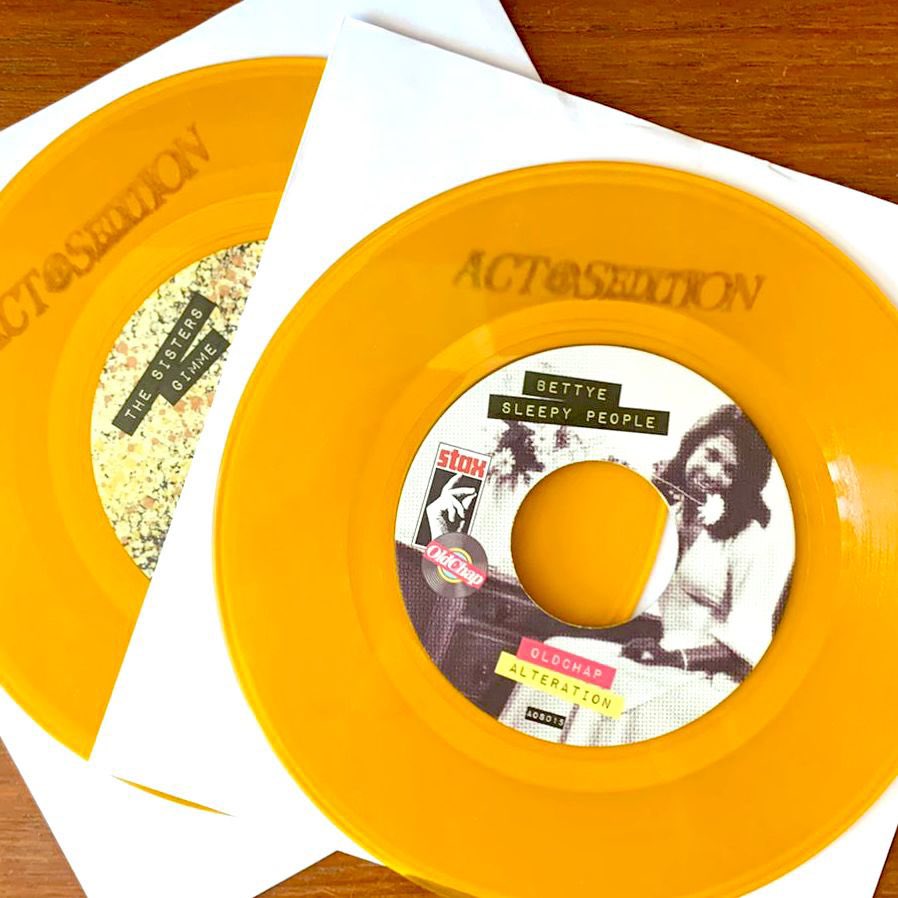 RarekindRecords's tweet image. Act of Sedition back with another double pack of excellent edits 🚀
#femmesfatales #actofsedition #soul #funk #45rpm