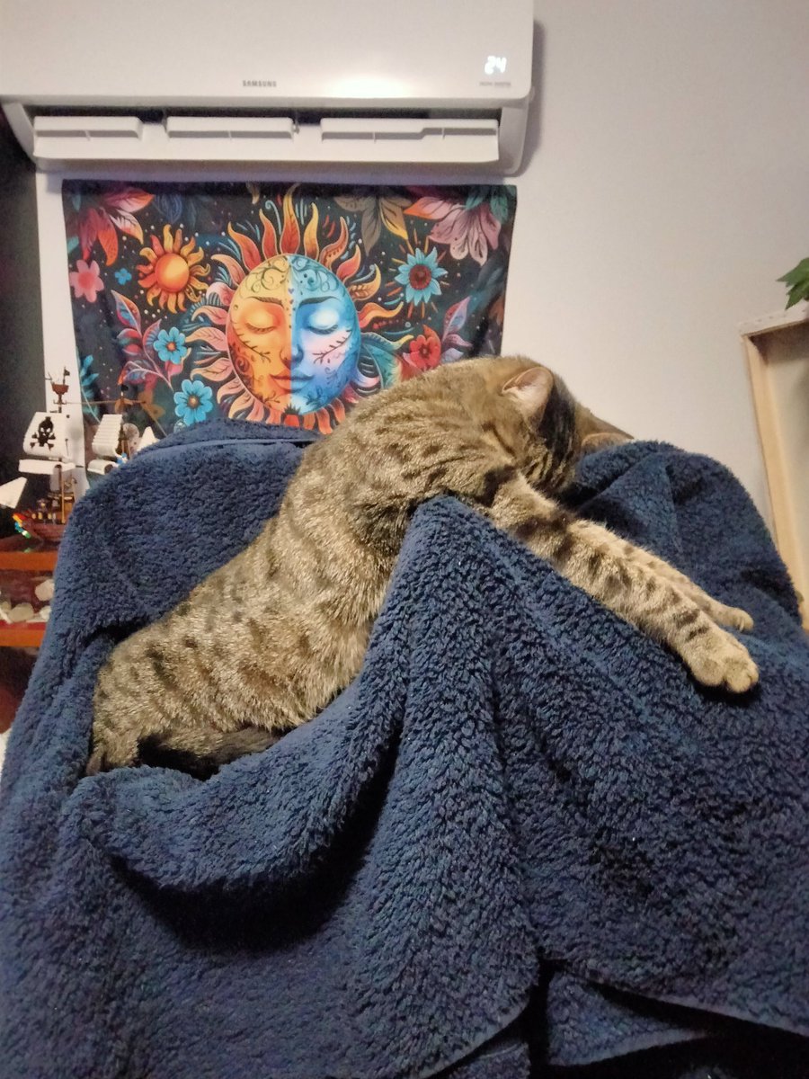 Uncomfortable sleeping position!