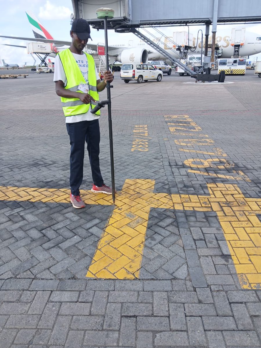 MartinKimotho8's tweet photo. Participated in WGS 84 maintenance &amp; topographic survey at JKIA &amp; Wilson Airport using GNSS. Ensured spatial accuracy for ICAO compliance. Played key role in aviation safety through precise data collection &amp; analysis.

 #GIS #Surveying #Geospatial #Aviation https://t.co/Q94dac78qK