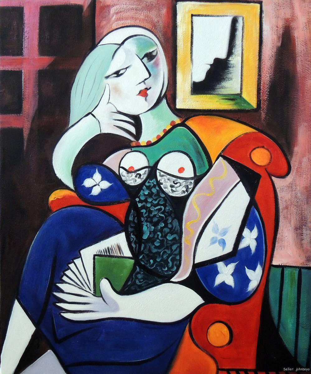 lolaterolv's tweet image. "Un cuadro puede parecer sumamente extraño, y al... poco tiempo no sólo deja de parecerlo, sino que resulta imposible, descubrir, qué había en él que pudiera parecer extraño"
🎨 Picasso