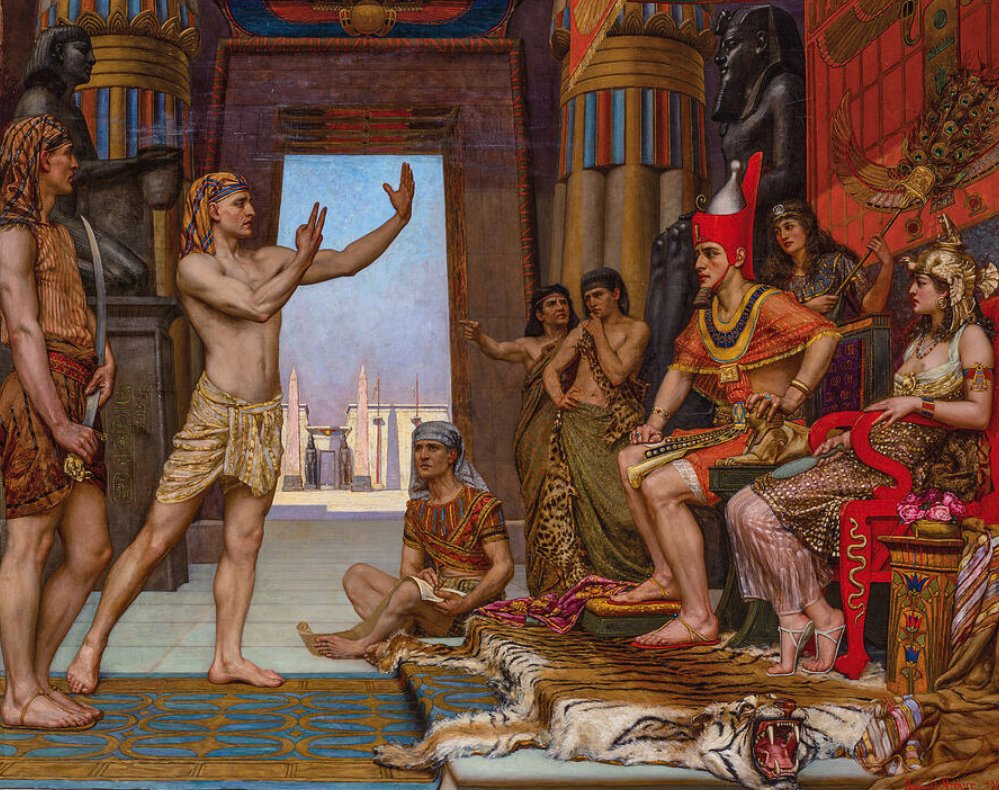 occult__culture's tweet image. Joseph Interpreting Pharaoh's Dream, Reginald Arthur