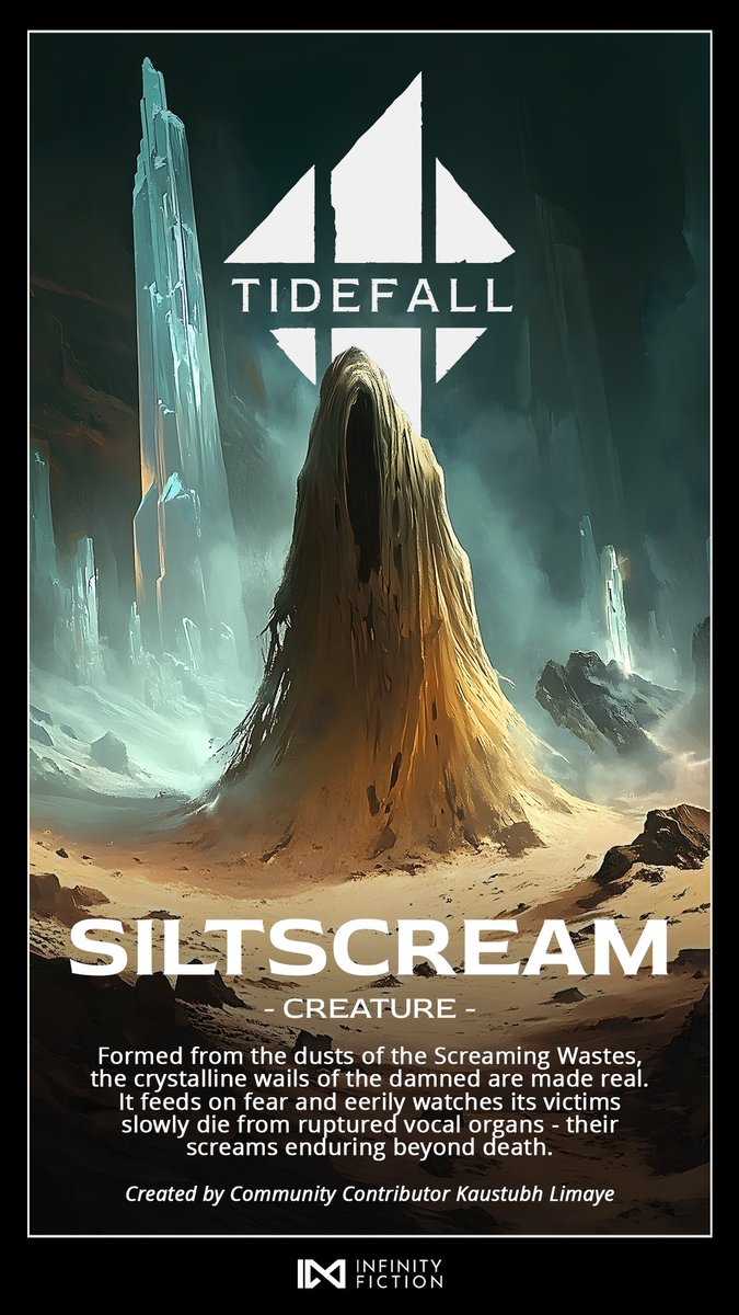 We are very excited to announce the winner of our creature competition <a href="/KaustubhLimaye/">Kaustubh Limaye</a> !

We are really excited to build this horrifying concept into Tidefall and its story within the Screaming Wastes.

Thank you everyone that took part, it was an incredible turnout, and we will