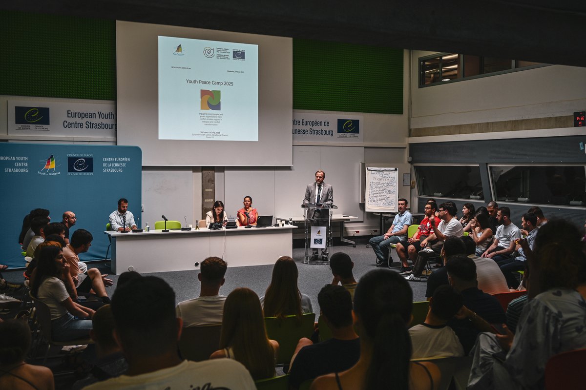 MaltaCoE's tweet image. 🕊️ #YouthPeaceCamp2025 brought together young people from conflict-affected 🇪🇺 regions at #EYC in #Strasbourg 🇫🇷 to foster dialogue & inspire peacebuilding across borders.
🤝 Together, we are shaping a brighter future!
#YouthForPeace #MTCoE2025 #CouncilOfEurope