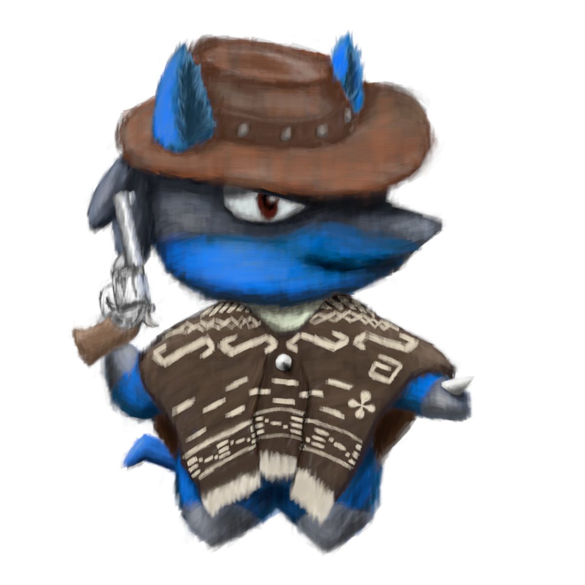GridCrab's tweet image. A Character Commision for @trulycatto