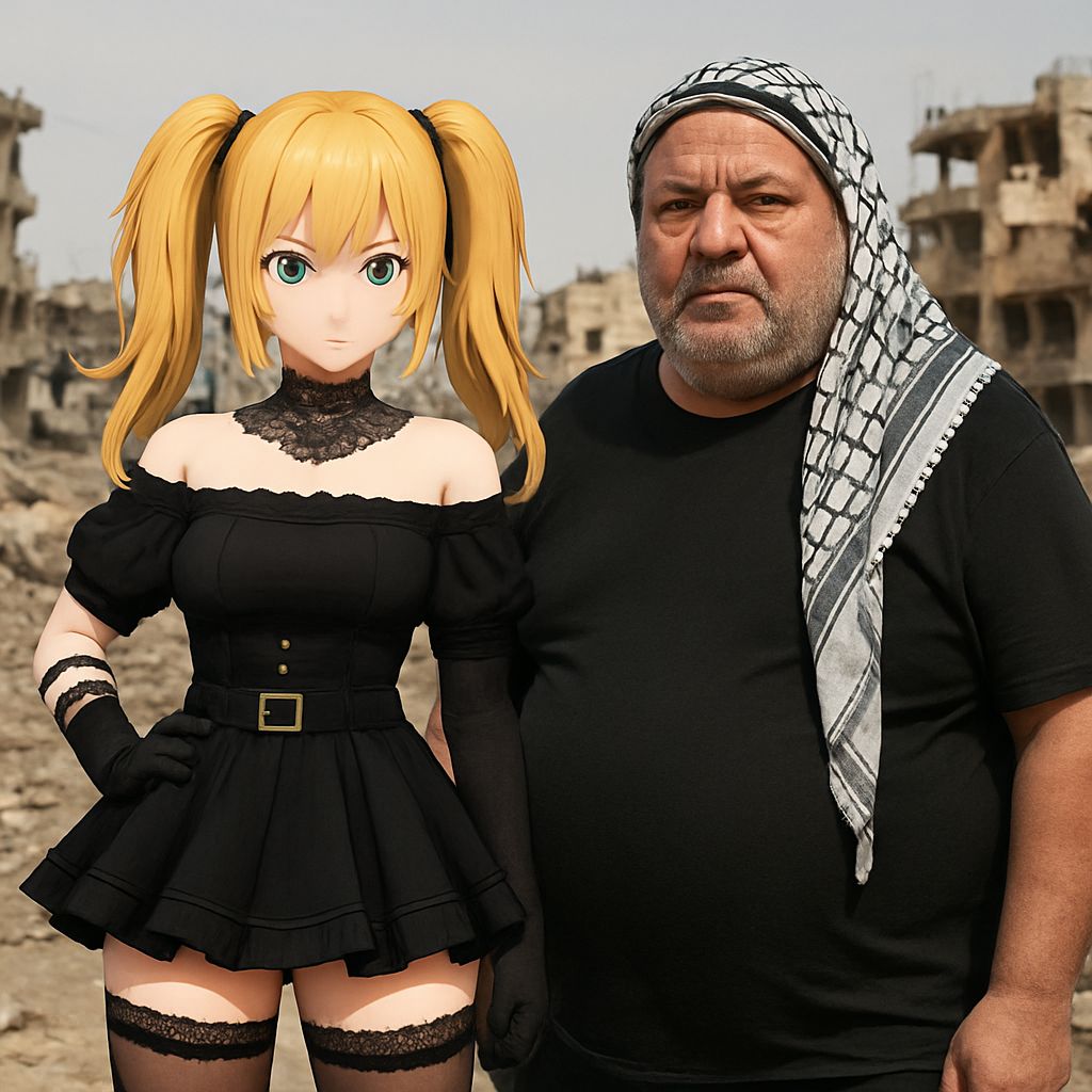 PaliHistory's tweet image. 🎊🎉 Announcement!🎊🎉 I would like to introduce you all to my 5th wife/sharmoutah (wifemoutah) courtesy of @Grok.
Our relationship is going well alhamdilullah. She doesn't like falafel enough but I am convincing her. She hates Jews just like me because she's trained on Twitter…