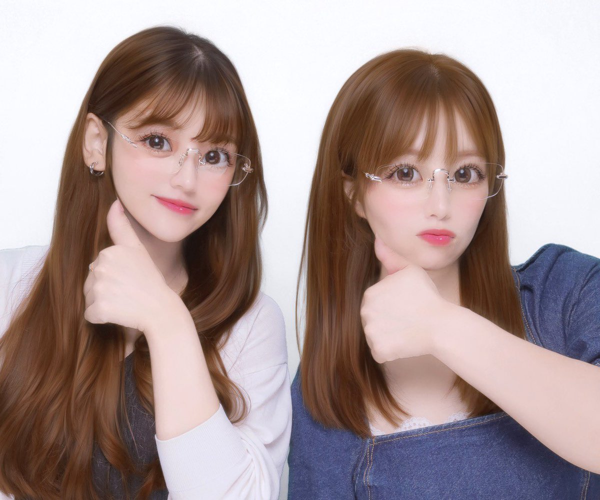 リムレス姉妹です👓👭