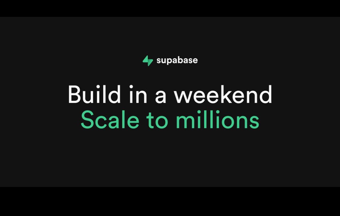 sabastine__'s tweet image. Want to learn how to launch your next SaaS in record time? Come along to the Edinburgh @supabase meetup on the 15th! (Tuesday Night)
This will be interesting 😁