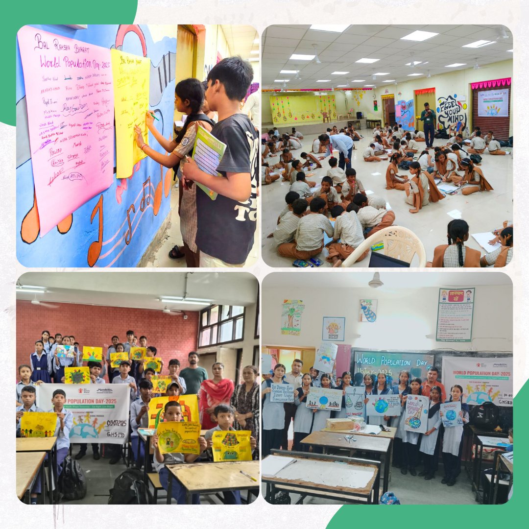Eat Right, Live Bright 
On World Population Day (July 11), 34 enthusiastic teachers from Sonipat were trained as Health &amp; Wellness Ambassadors under the Eat Right School initiative! 

 #WorldPopulationDay