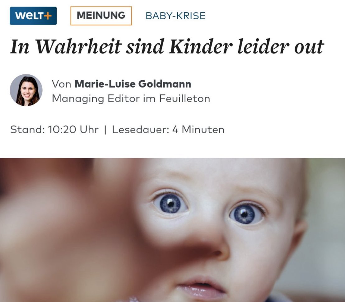 „Hast du eigentlich Kinder, Marie?“
„Ja, sehr.“