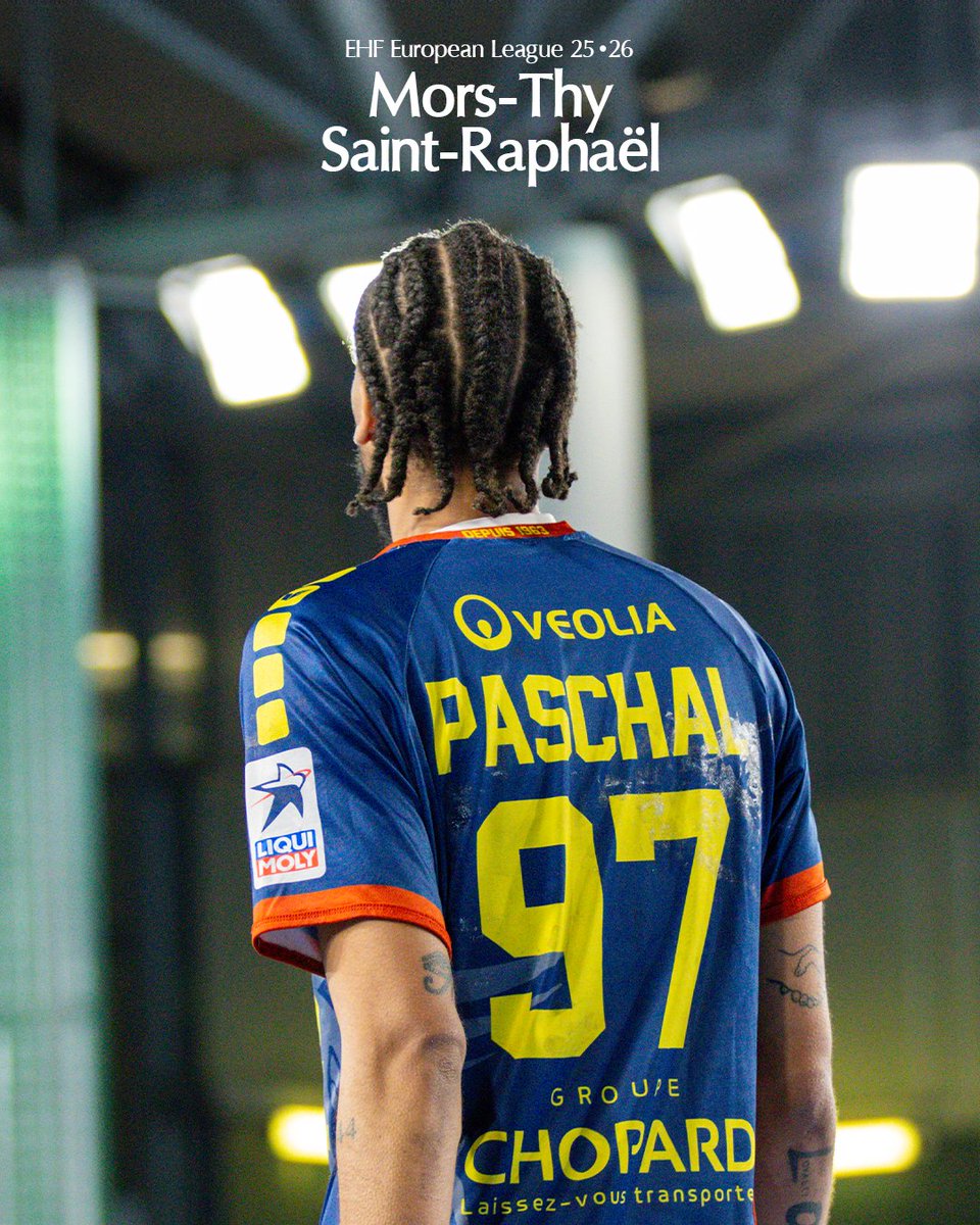 Saint-Raphaël Var Handball (@srvhb) on Twitter photo 🇪🇺 𝗘𝗛𝗙 𝗘𝘂𝗿𝗼𝗽𝗲𝗮𝗻 𝗟𝗲𝗮𝗴𝘂𝗲
Pour son grand retour sur la scène européenne, le SRVHB affrontera <a href="/MorsThyHandbold/">Mors-Thy Håndbold</a> 🇩🇰, en tour de barrages d'EHF European League 25•26.
✈️ Aller le 30-31 août au Danemark
🏠 Retour le 6-7 sept. au Palais des Sports JFK 🇪🇺 𝗘𝗛𝗙 𝗘𝘂𝗿𝗼𝗽𝗲𝗮𝗻 𝗟𝗲𝗮𝗴𝘂𝗲
Pour son grand retour sur la scène européenne, le SRVHB affrontera <a href="/MorsThyHandbold/">Mors-Thy Håndbold</a> 🇩🇰, en tour de barrages d'EHF European League 25•26.
✈️ Aller le 30-31 août au Danemark
🏠 Retour le 6-7 sept. au Palais des Sports JFK