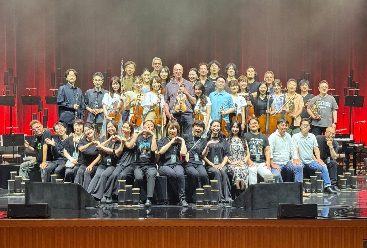 SarahBrightman's tweet image. A huge thank you to the incredibly talented Tokyo Starlight Orchestra and Tokyo Choral Society for performing alongside Sarah on her A Starlight Symphony tour in Japan! 🇯🇵
@uDiscoverJP