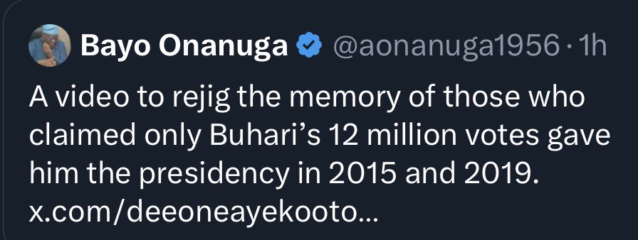 Arewa Twittér (@arewatwiter) on Twitter photo I never thought <a href="/aonanuga1956/">Bayo Onanuga</a> was this fool!sh and stup!d.
They're not hiding their hypocrisy and hatred anymore.
They dislike northerners, just pretending otherwise. Now their true colors show.
He can't even pretend and wait for Buhari to be buried.
Utterly shameless fool. I never thought <a href="/aonanuga1956/">Bayo Onanuga</a> was this fool!sh and stup!d.
They're not hiding their hypocrisy and hatred anymore.
They dislike northerners, just pretending otherwise. Now their true colors show.
He can't even pretend and wait for Buhari to be buried.
Utterly shameless fool.