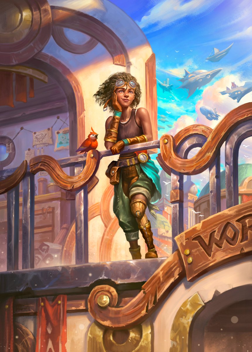 Arif Wijaya (@arifwijaya_art) on Twitter photo Puffin Young.
For <a href="/fabtcg/">Flesh and Blood</a> : High Seas.
AD: LSS Team & Wisnu Tan.
Young version of Puffin, dreaming of becoming a sky pirate, and small Polly Cranka, ever so cranky.
#fabtcg #fleshandblood #fab #Puffin #polly Puffin Young.
For <a href="/fabtcg/">Flesh and Blood</a> : High Seas.
AD: LSS Team & Wisnu Tan.
Young version of Puffin, dreaming of becoming a sky pirate, and small Polly Cranka, ever so cranky.
#fabtcg #fleshandblood #fab #Puffin #polly