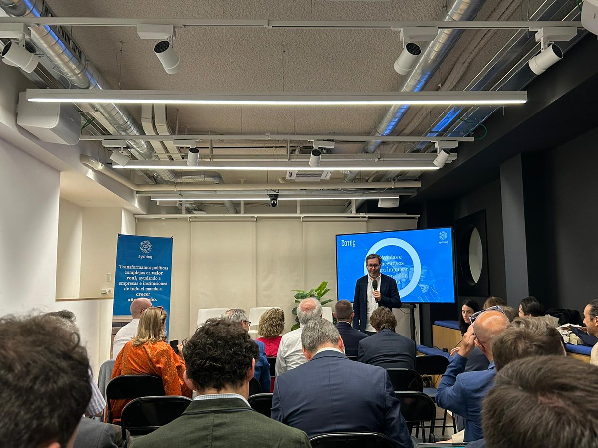 AseBio's tweet image. #AseBioDíaADÍA | Asistimos a la jornada organizada por @ayming_es y @Cotec_Innova junto a @CDTI_innovacion "Financiar la innovación abierta".
#SomosBiotecnología
