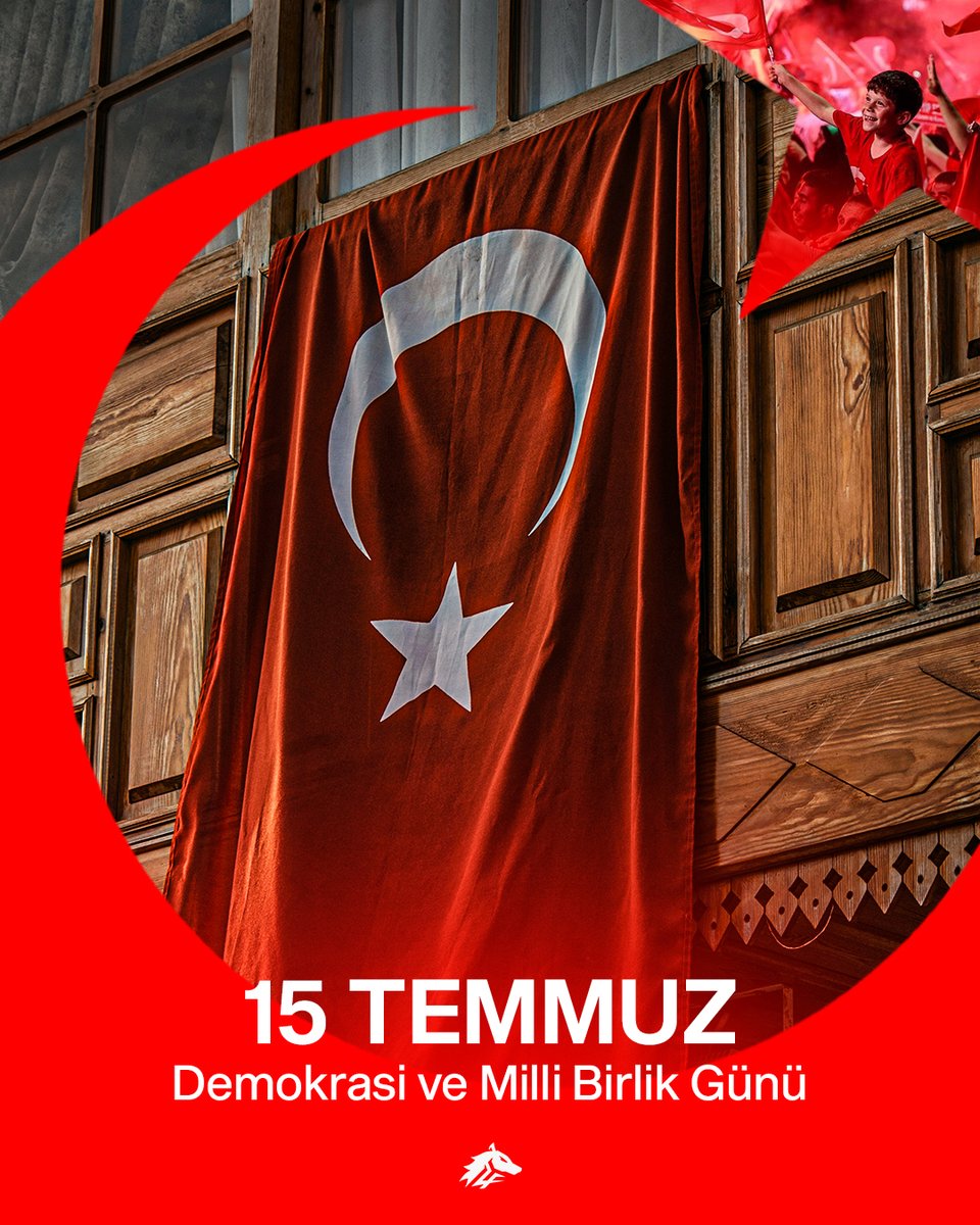 15 Temmuz Demokrasi ve Milli Birlik Günümüz kutlu olsun. 🇹🇷