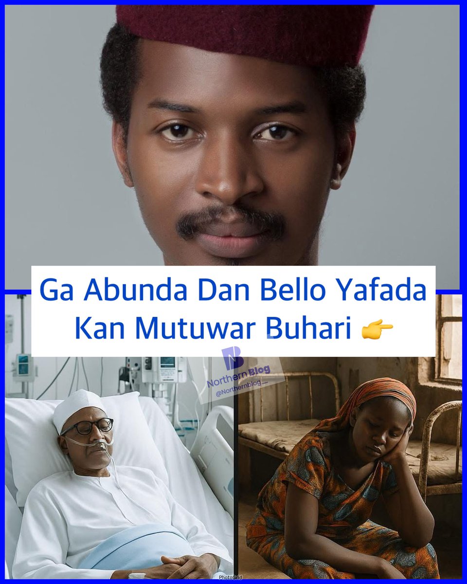 northern_blog's tweet image. The words of Dan Bello about Buhari’s death