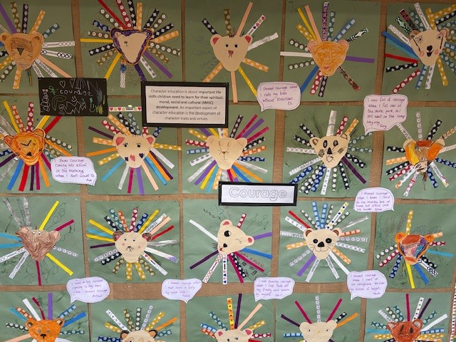Character Education is at the heart of all we do at Ghost Hill. ' Courage' is one of our focused character virtues. What an awesome display reminding our school community about how we all show courage every day.
Try Hard, Be Brave, Be You.
<a href="/SapientiaTrust/">Sapientia Education Trust</a>