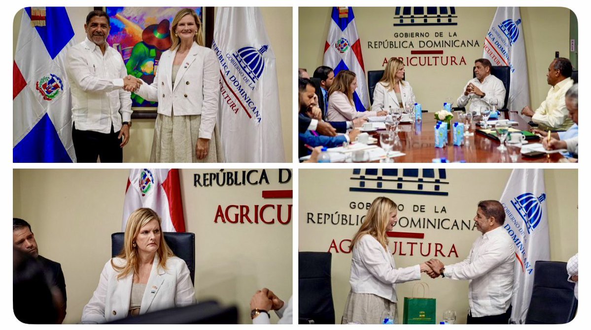 Sostuvimos una interesante reunión con Michelle Bekkering, Subsecretaria Adjunta del <a href="/USDA/">Dept. of Agriculture</a> en su misión oficial y comercial; importante para el fortalecimiento de nuestras relaciones comerciales y cooperación agropecuaria.