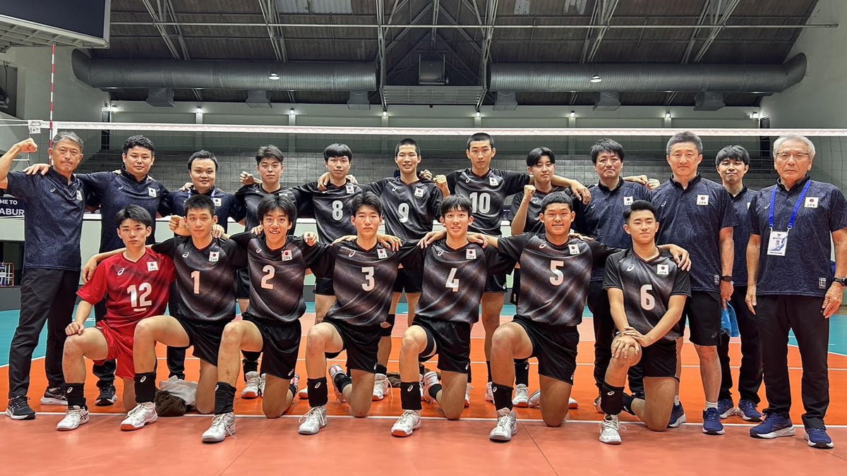 JVA_Volleyball's tweet photo. 2025男子U16 アジア選手権大会　予選ラウンドC組1位通過

詳細はこちら▶https://t.co/bCid6wBdE0

#バレーボール #volleyball https://t.co/BIy7nJ74lk
