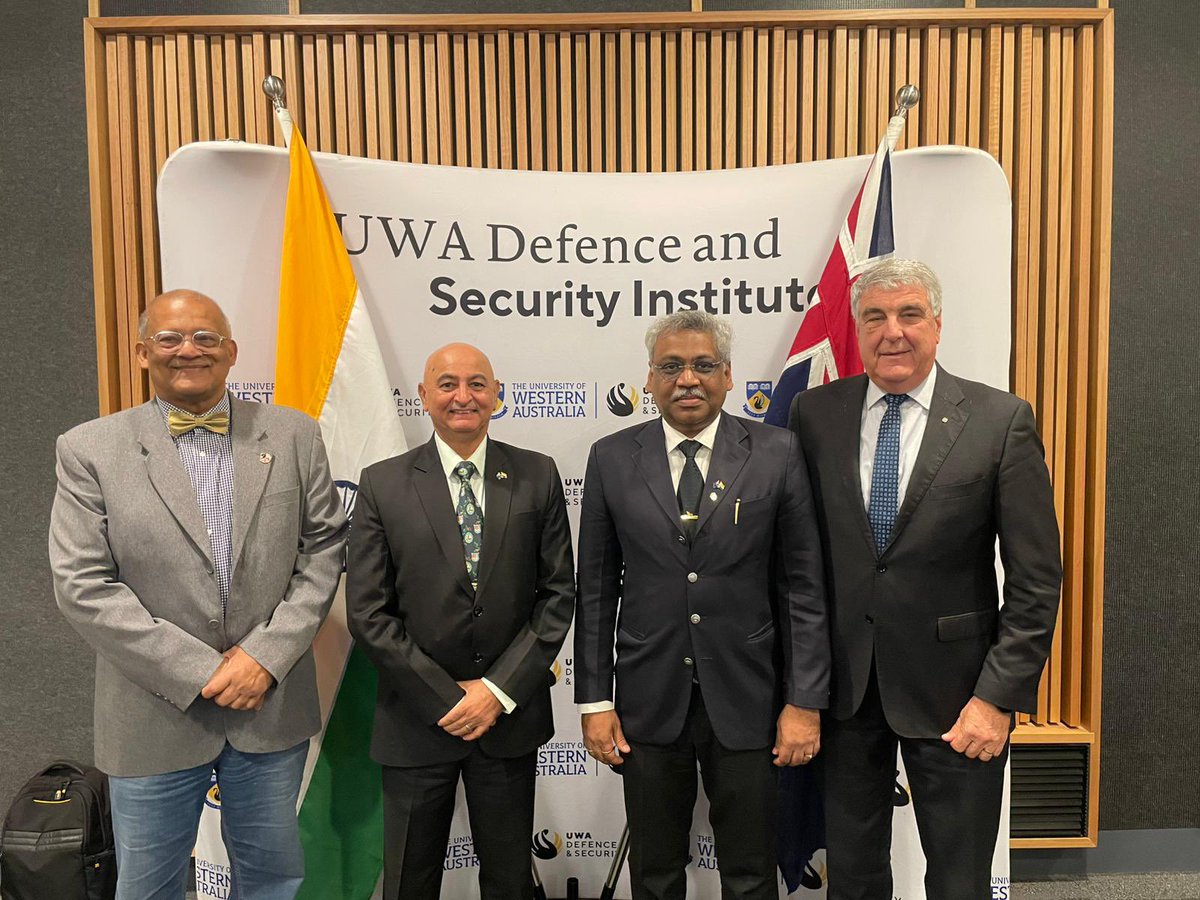 CSDR_India's tweet image. Insightful presentations today on potentials & challenges in 🇮🇳🇦🇺 Underwater Domain Awareness cooperation, at our Inception Dialogue with @DefenceUwa
Experts covered Underwater Vessels, Anti-Sub warfare & underwater domain awareness tech capabilities on both sides, & pathways…