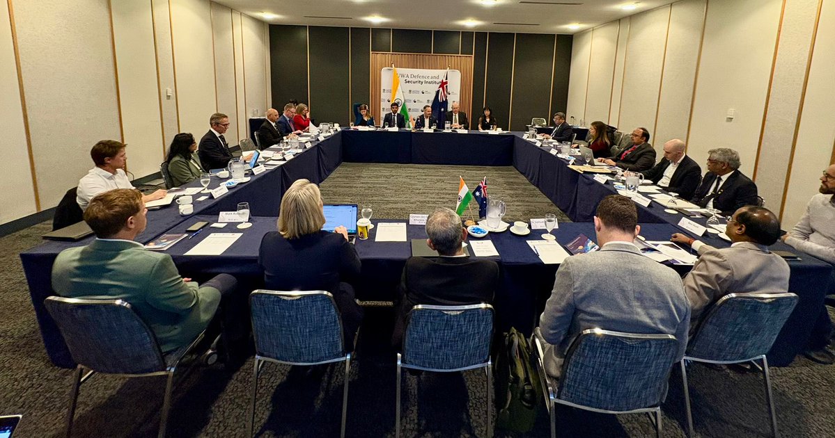 CSDR_India's tweet image. Insightful presentations today on potentials & challenges in 🇮🇳🇦🇺 Underwater Domain Awareness cooperation, at our Inception Dialogue with @DefenceUwa
Experts covered Underwater Vessels, Anti-Sub warfare & underwater domain awareness tech capabilities on both sides, & pathways…