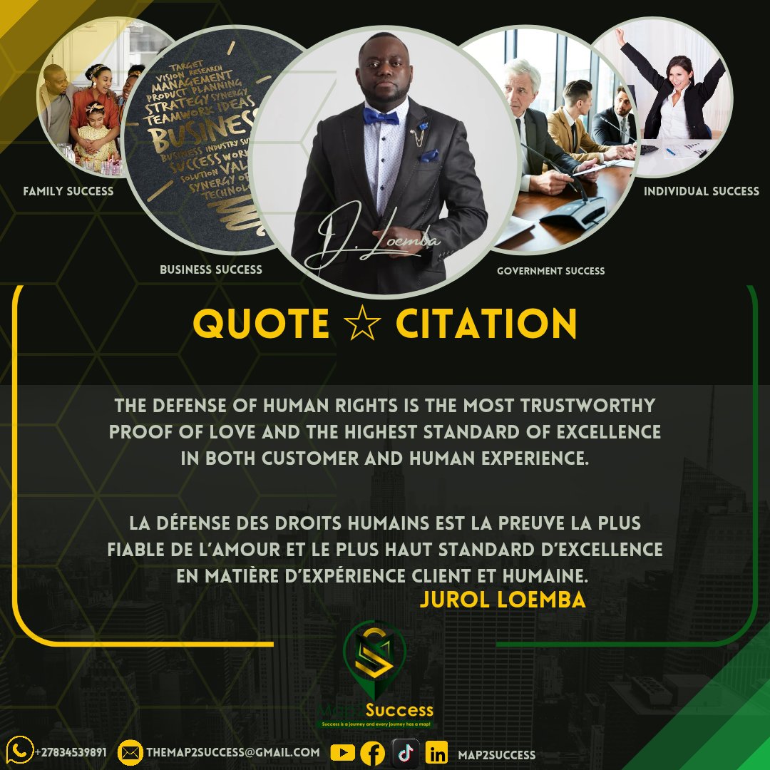 jurol1's tweet photo. #HumanRights #DroitsHumain #CX #CustomerExperience #ExperienceClient #HX #HumanExperience #ExperienceHumaine #Quote #Citation #MAP2SUCCESS https://t.co/Mt1NEYdPyy