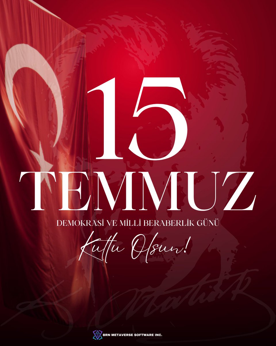 🇹🇷 15 Temmuz Demokrasi ve Millî Birlik Günü

Milletimizin birlik ve beraberlik ruhunu bir kez daha gösterdiği bu anlamlı günde; vatanı için canını feda eden tüm şehitlerimizi rahmetle, gazilerimizi minnetle anıyoruz.

 #15Temmuz