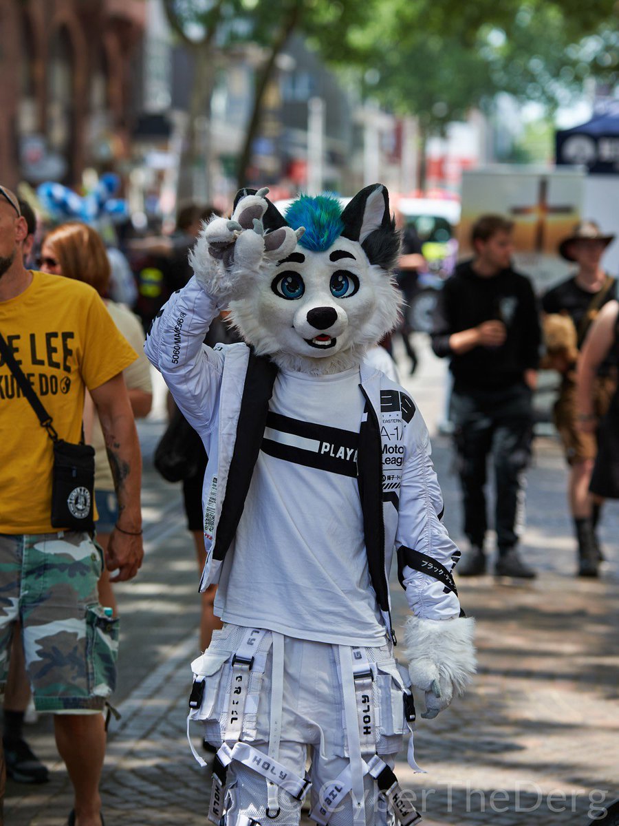 gotta know how to stand out 

#FursuitEveryday