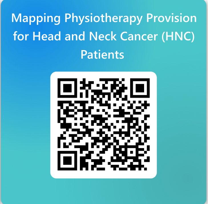 RachelSH's tweet image. 🌟 Calling all physiotherapists who provide care to Head and Neck Cancer patients 🌟
Please help map physiotherapy provision for patients undergoing treatment for Head and Neck Cancer
forms.cloud.microsoft/Pages/Response…
#headandneckcancer
#rehabilitation #physiotherapy