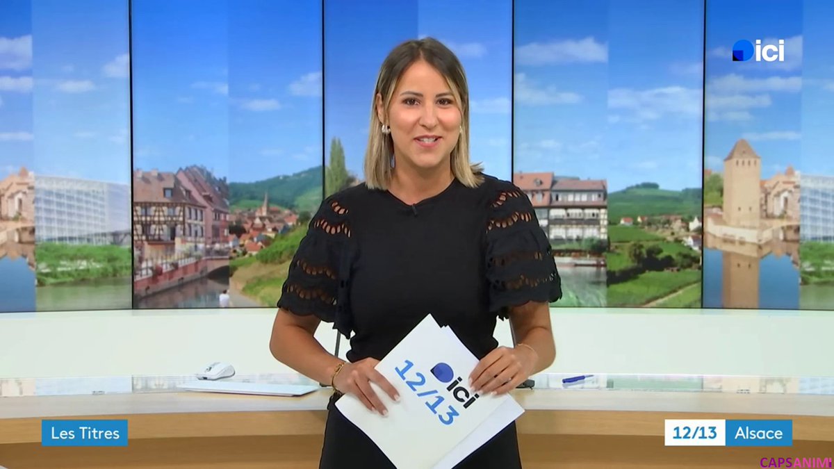 CapsAnim's tweet photo. 📺 @Louisepez ce midi pour ICI 12/13 sur France 3 Alsace https://t.co/UHu01ECaY0