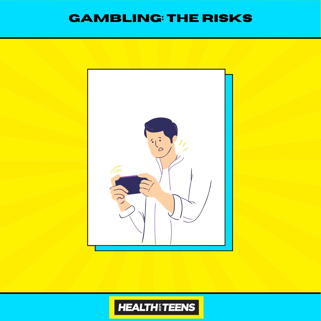 Health for Teens (@healthforteens1) on Twitter photo #Gambling can be very addictive, even for gamblers that regularly lose, because of the way that it affects the brain.
➡️ Learn more about the risks of #betting and the signs of a gambling addiction here: bit.ly/gamblingrisks #Gambling can be very addictive, even for gamblers that regularly lose, because of the way that it affects the brain.
➡️ Learn more about the risks of #betting and the signs of a gambling addiction here: bit.ly/gamblingrisks