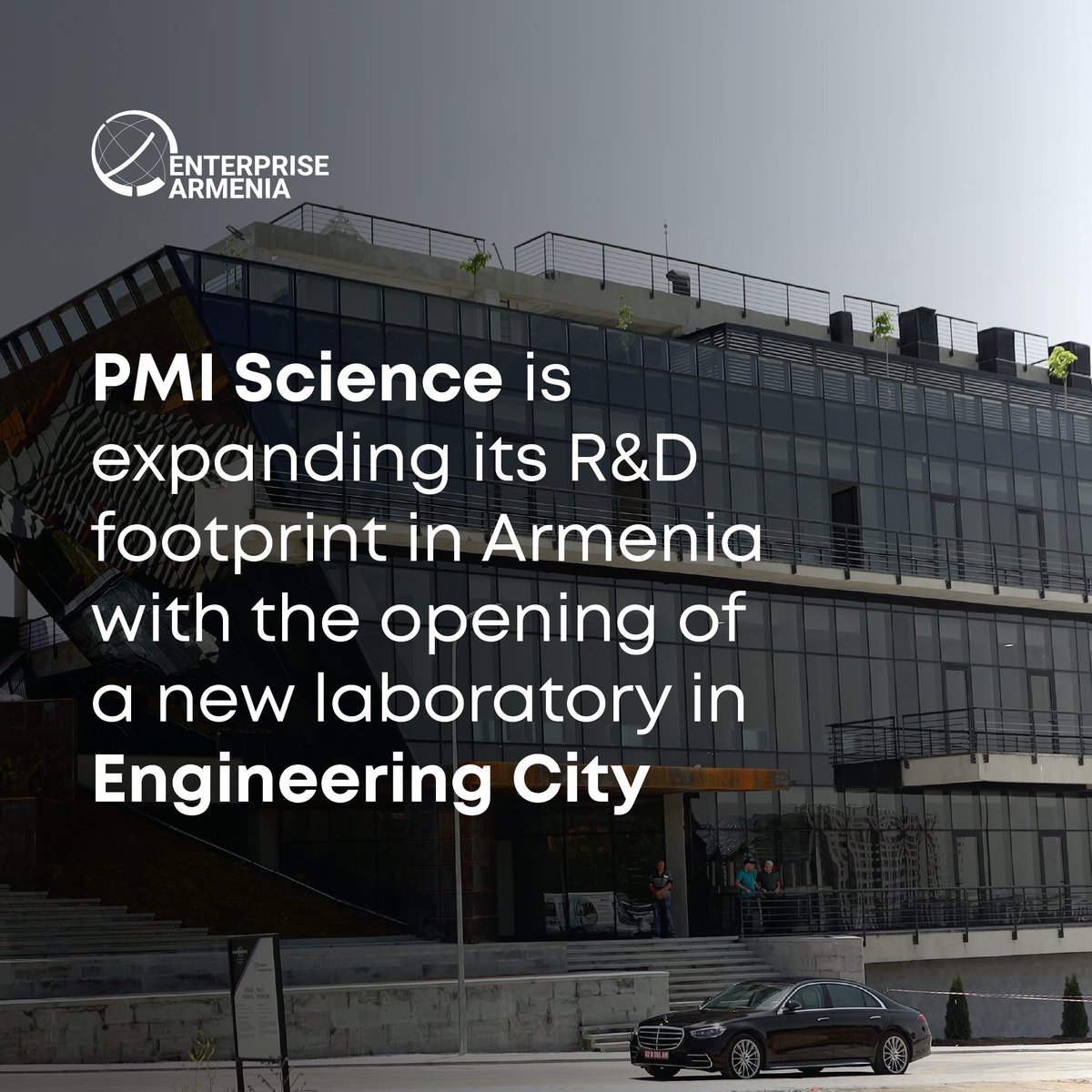 ea_armenia's tweet photo. 🚩Philip Morris International is marking a significant milestone in #Armenia with the launch of its new R&D center, dedicated to advancing innovation in [insert focus areas – e.g., electronics, material science, renewable energy, or other relevant fields].

As the newest resident of Engineering City - an initiative by EIF - this center will act as a hub for collaboration with Armenian researchers, universities, and institutions, while opening doors for exceptional local talent.

By deepening its innovation footprint, PMI Science reinforces Armenia’s position as a rising destination for high-value, knowledge-driven investments - signaling growing global trust in our dynamic innovation ecosystem.

🇦🇲At Enterprise Armenia, we’re committed to empowering transformative ventures like this - and ready to support global leaders in making Armenia their next strategic move.