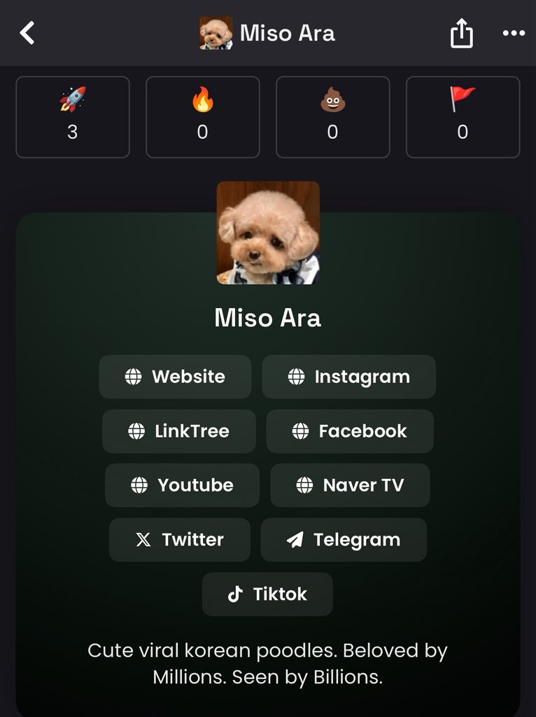 Real viral backing.  
<a href="/Miso_Ara_/">Miso</a> brings cute Korean energy + BONK momentum.  
$MISO could be the next sleeper hit. 🐩📈  

E1djYeea4ctvc284VXUi4ociAtN4q3WMUtAMf3xybonk