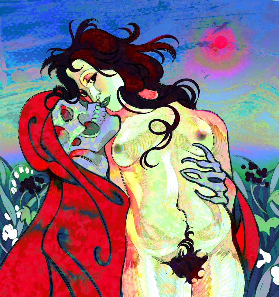 Me with self portrait