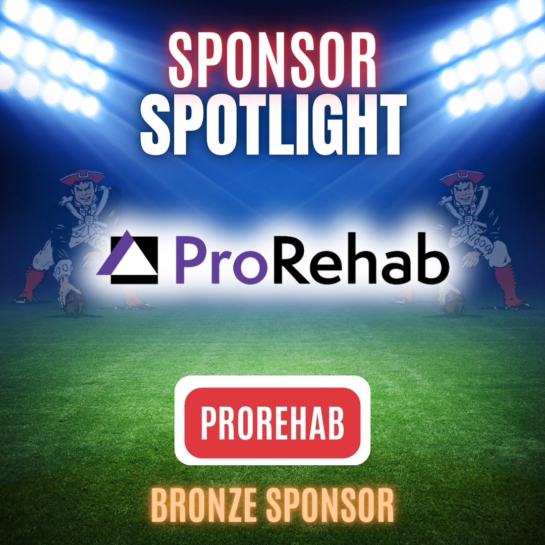 HHQBCLUB's tweet image. 🚨2025 Sponsor Spotlight🚨
👏2025 BRONZE Sponsor👏
Thank you ProRehab for supporting the Patriot Football program in 2025!
Learn more about ProRehab at:
prorehab.com
———————
🔥2025 SPONSOR PACKAGES🔥
Local businesses and families have always been HUGE supporters…