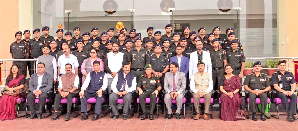 sn_sabat's tweet image. It was a pleasure to attend the valedictory ceremony of 03 Month Professional Diploma Program on #Cyber_Security, #Data_Protection and #Legal_compliances specially curated for Indian Army Officers organised by @upsifsUp along with Chief of Staff Central Command LKO & Dr. Goswami.