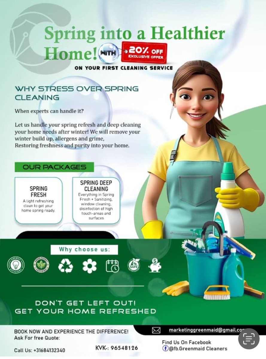DesignChiz's tweet image. Before: Generic Spring Cleaning Promo
After: A Flyer That Sells Freshness, Not Just Services

This is the second design in my Before &amp;amp; After series.
Good Service Display. Clear structure. Real results.

#FlyerDesign #GraphicDesign #BeforeAndAfterDesign