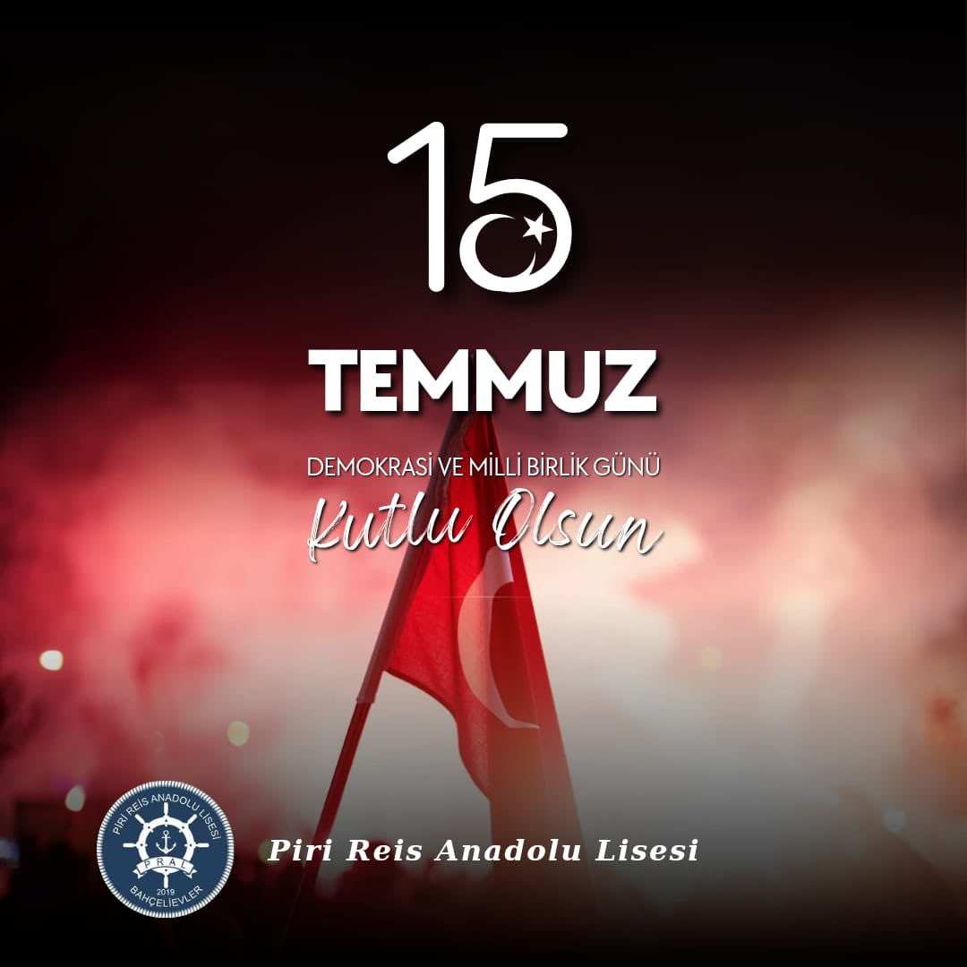 🇹🇷 15 Temmuz’da milletimiz; iradesine, bayrağına, vatanına sahip çıktı.
Canını siper eden aziz şehitlerimizi rahmetle, kahraman gazilerimizi minnetle anıyoruz.
Unutmadık, unutturmayacağız.

#15Temmuz
#TürkiyeGeçilmez
#ŞehitlerimiziRahmetle