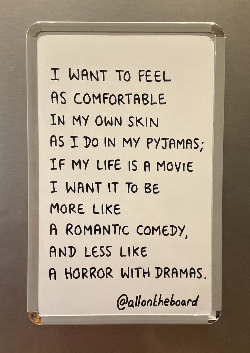 allontheboard's tweet image. If my life is a movie I want it to be more like a romantic comedy, and less like a horror with dramas.