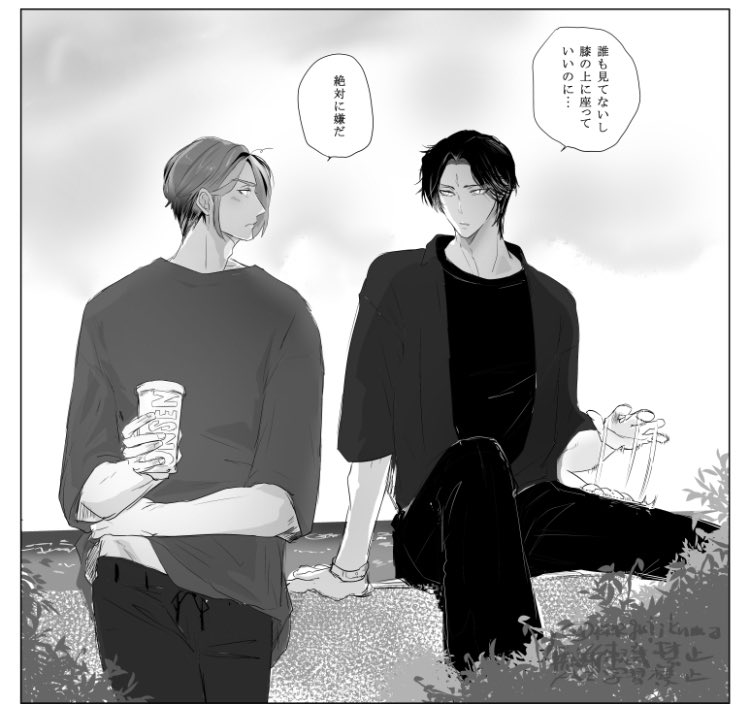 RRRgutikuma's tweet photo. 推しの現パロ

自分のイメージは普段2人とも長髪なんだけど…短くしたらなんか見慣れないし落ち着かないのって…なんか可愛いよね

って落書き

溫赤 https://t.co/aTxB9IAY3B