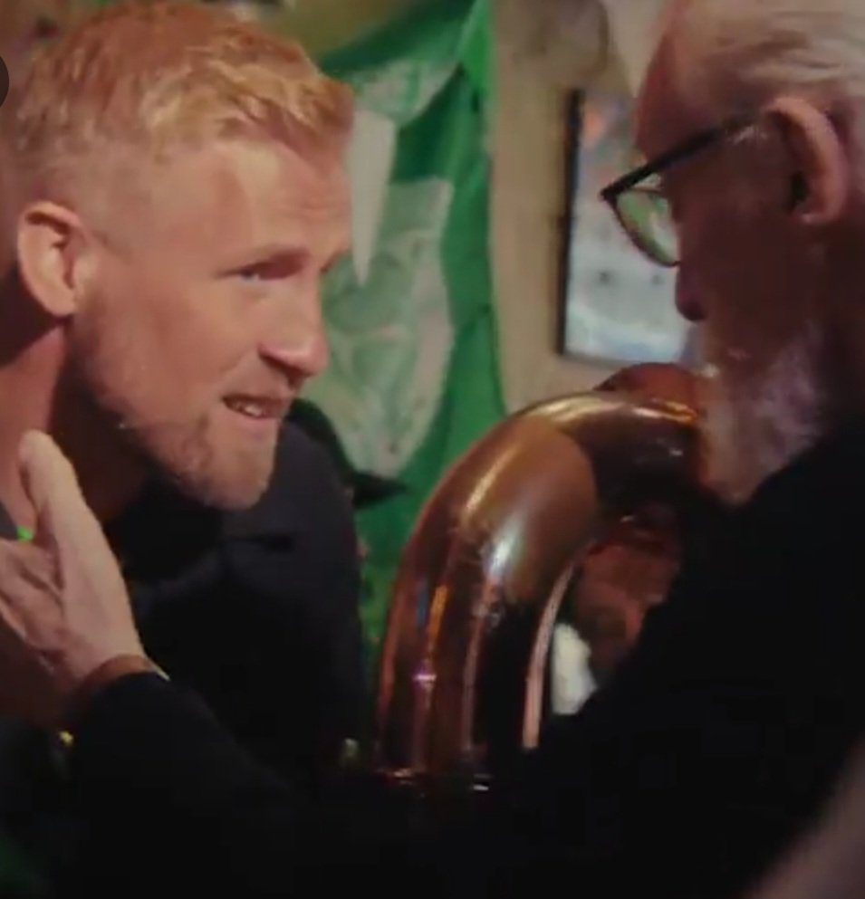Great  to see a proper Celtic icon starring in the new Celtic ad filmed in McChuills 🧔