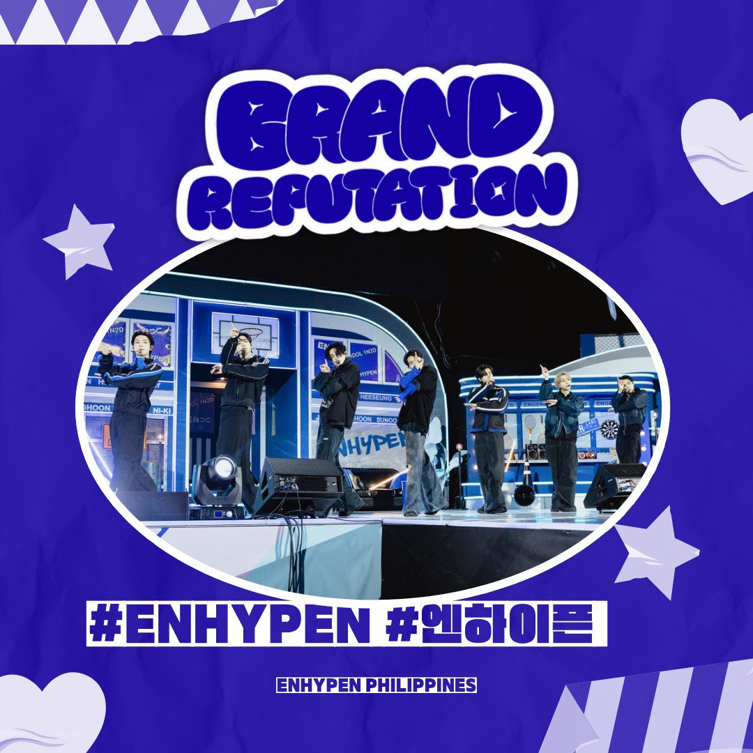 [📊] — BRAND REPUTATION

Boost ENHYPEN’s Brand Reputation by reposting, replying or using their hashtags here on X!

#ENHYPEN #엔하이픈 <a href="/ENHYPEN/">ENHYPEN OFFICIAL</a> <a href="/ENHYPEN_members/">ENHYPEN</a>