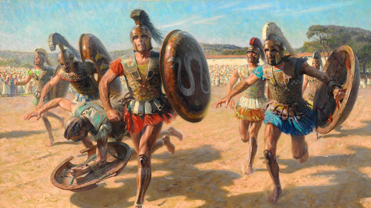 occult__culture's tweet image. The First Olympics, Tom Lovell