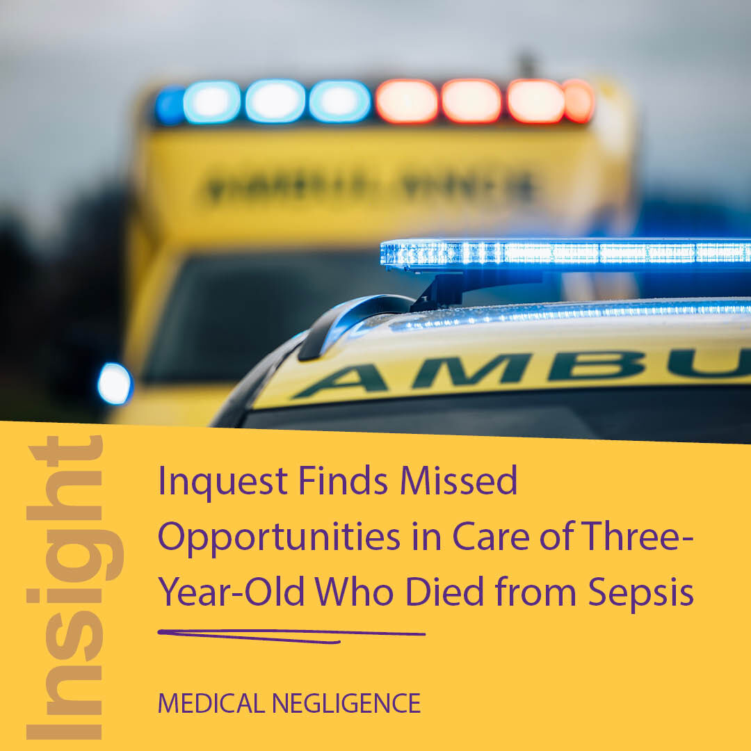 MedNegTozers's tweet image. The devastating loss of a three-year-old little boy has raised serious concerns about the emergency care response he received, concluding that his death could have been avoided.
Read more here: 👇
tozers.co.uk/insights/inque…
#Sepsis #MedicalNegligence #LegalInsight