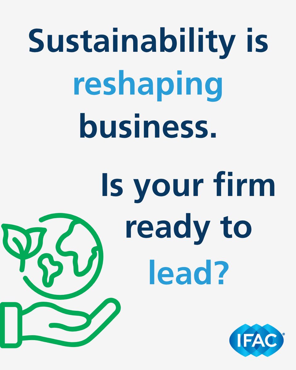 IFAC's tweet image. 📣 Small businesses, meet your new sustainability resource!
🌍 Our small business sustainability checklist makes going green simpler with a quick self-assessment, practical tips & resources for every stage. Start tracking progress today!
👉 Click here: bit.ly/4kNZPoR