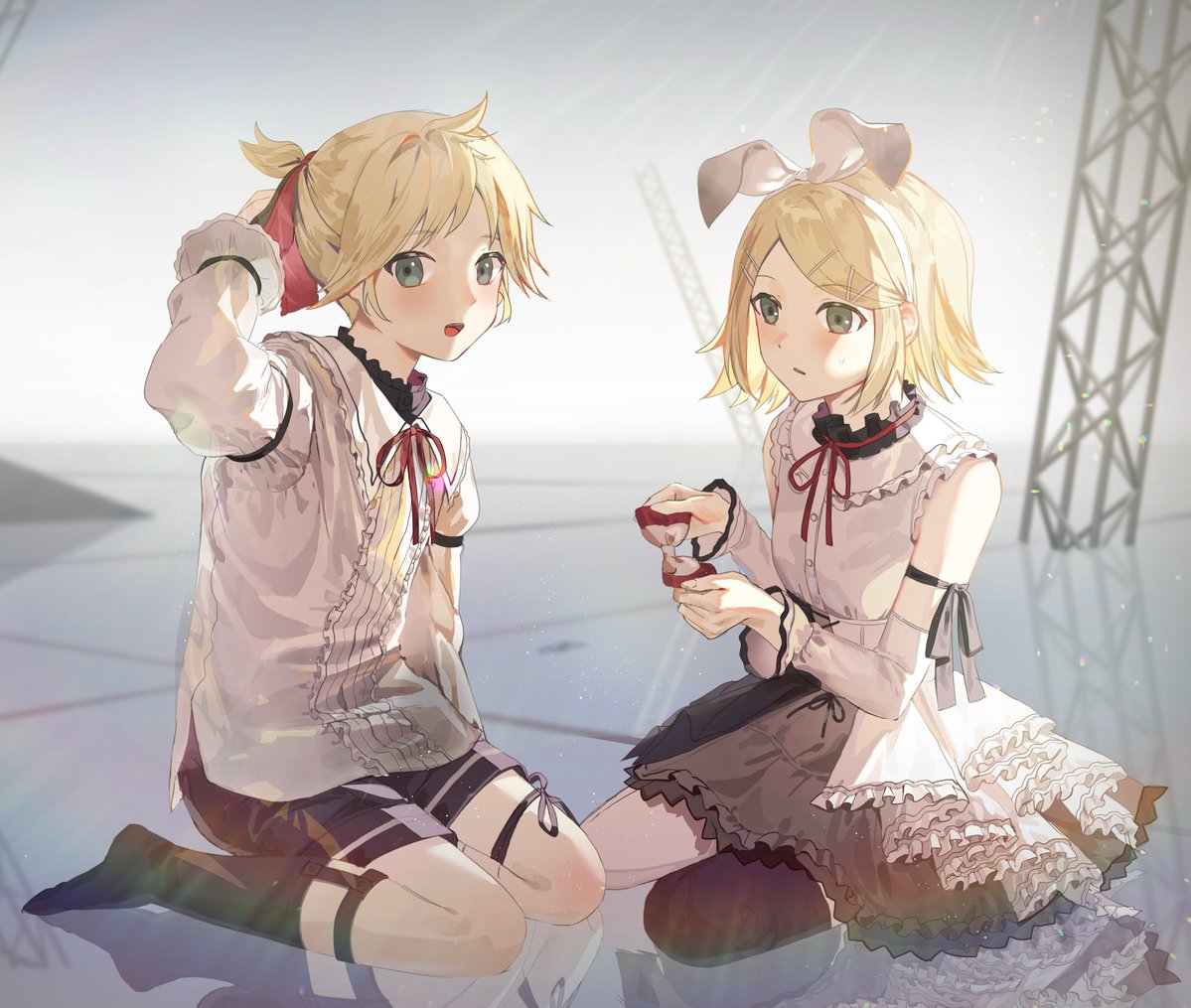 reimasama's tweet image. #鏡音レン  #鏡音リン
