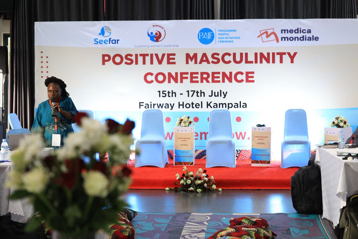 MemprowGirls's tweet photo. The Positive Masculinity Conference is not just a conversation-itβs a movement. Together with partners ,weβre redefining masculinity to uplift equality,&respect for all. #PositiveMasculinity2025 #SeeFar #MasculinitywithResponsibility @medicamondiale @paif_Rdc @memprowuganda. https://t.co/1G6loswOvw
