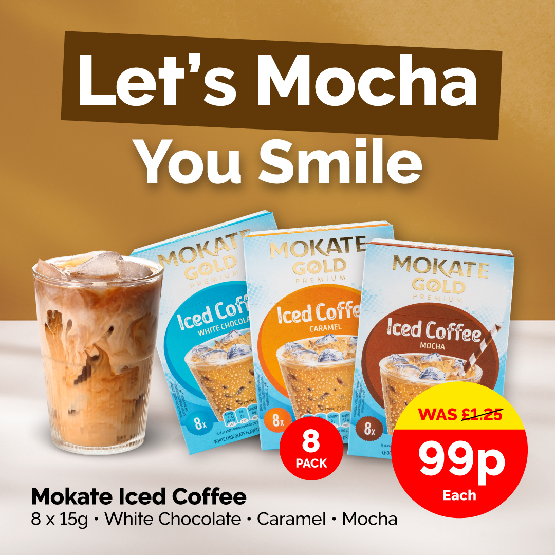 Poundstretcher1's tweet image. Iced Coffee at prices that will mocha you smile ☕

 #icedcoffee #mocha #poundstretcher